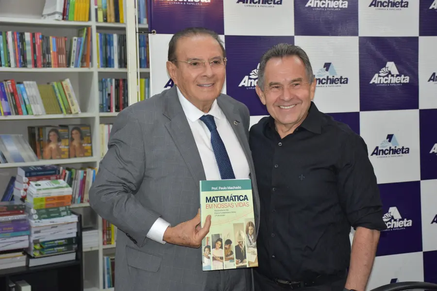 Empresário Paulo Machado Lançou o Livro, Matemática em nossas vidas