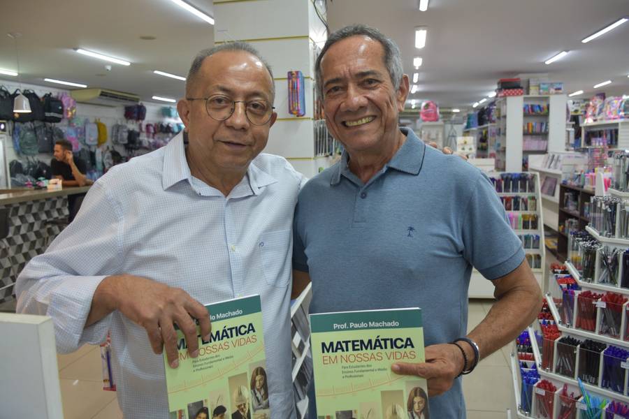 Empresário Paulo Machado Lançou o Livro, Matemática em nossas vidas
