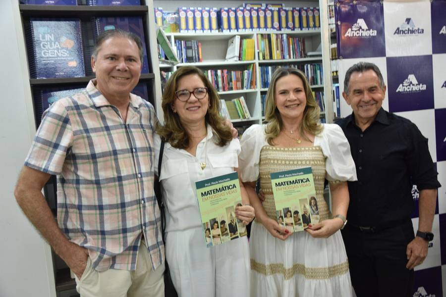 Empresário Paulo Machado Lançou o Livro, Matemática em nossas vidas