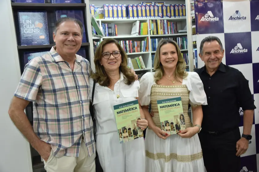 Empresário Paulo Machado Lançou o Livro, Matemática em nossas vidas