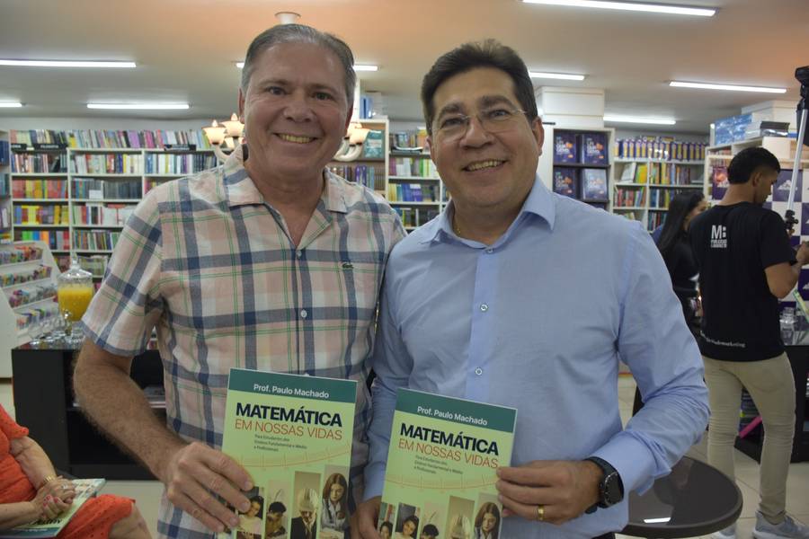 Empresário Paulo Machado Lançou o Livro, Matemática em nossas vidas