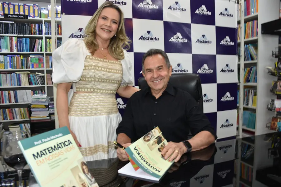 Empresário Paulo Machado Lançou o Livro, Matemática em nossas vidas