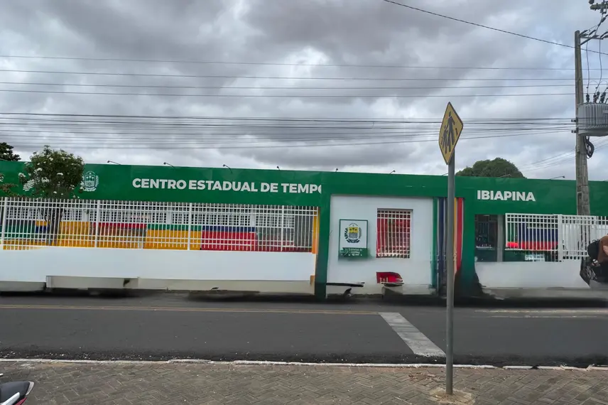 Entrega da reforma do Ceti Dr Fontes Ibiapina