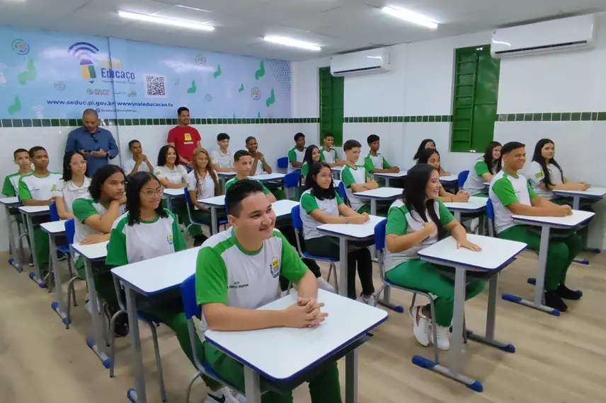 Entrega da reforma do Ceti Dr Fontes Ibiapina