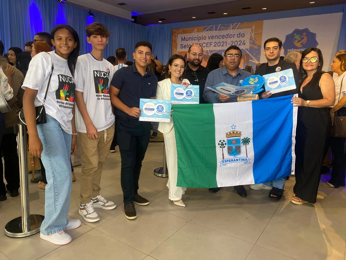 Esperantina Conquista o Selo UNICEF e Garante Reconhecimento Internacional