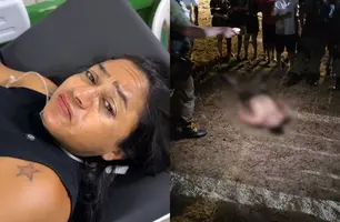 'Estava bêbado e drogado', diz mulher de faccionado morto em show no litoral do PI (Foto: Reprodução)