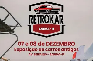 Exposição de carros antigos vai movimentar Barras neste final de semana (Foto: Reprodução)