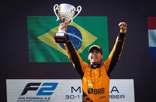 Gabriel Bortoleto é campeão da Fórmula 2 na temporada 2024 (Foto: Invicta Virtuosi Racing)
