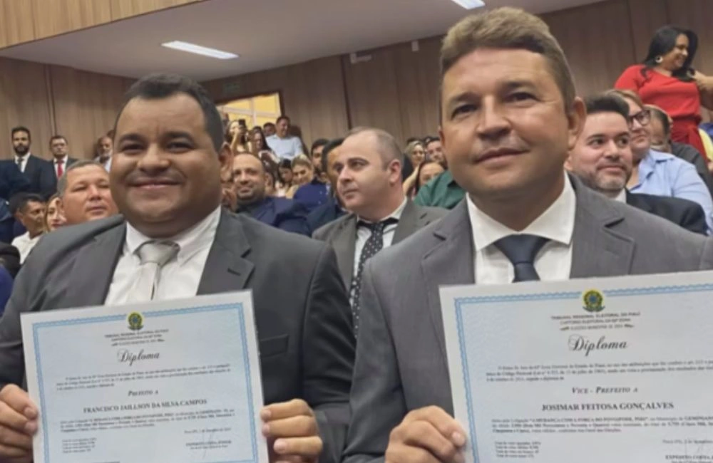 Geminiano: Jaillson Campos e Galego de Paster são diplomados durante cerimônia