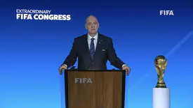 Gianni Infantino, presidente da Fifa (Foto: Reprodução)