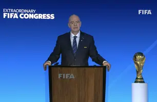 Gianni Infantino, presidente da Fifa (Foto: Reprodução)