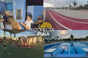 Ginásio Estadual e Centro Educacional Esportivo são inaugurados em Esperantina (Foto: Conecta Piauí)