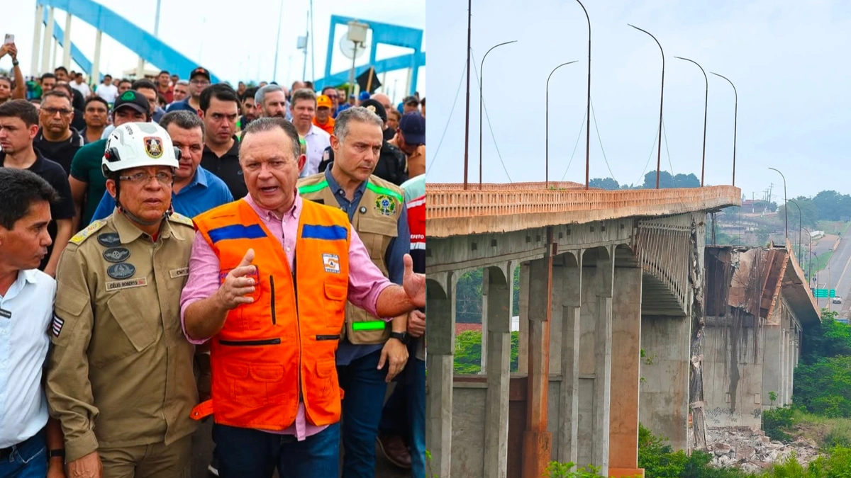 Governador do Maranhão visita acidente na Ponte JK e garante suporte às famílias