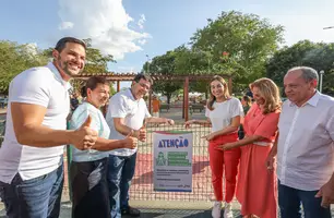 Governador inaugura reforma de praça e brinquedoteca em São Raimundo Nonato (Foto: Reprodução)