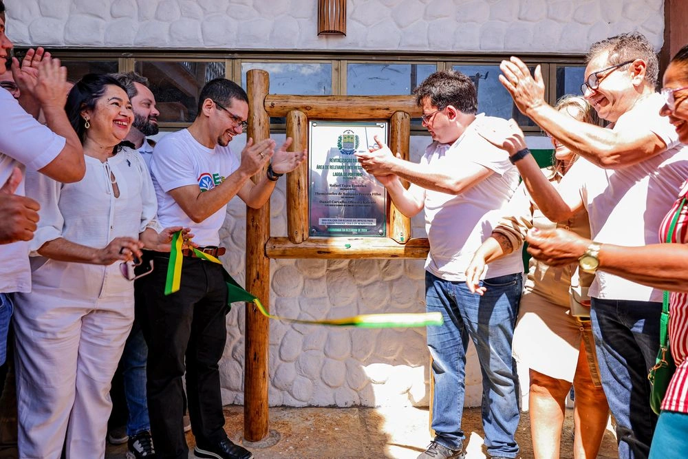 Governador inaugura revitalização da Lagoa do Portinho, em Parnaíba