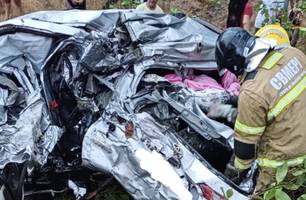 Grave acidente na BR-222 deixa criança e idosa mortos e vários feridos no Piauí (Foto: Reprodução)