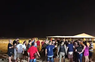 Homem é executado a tiros e esposa fica ferida durante show em Luís Correia (Foto: Reprodução)