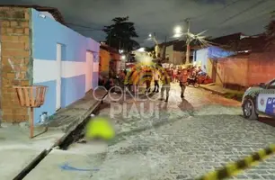 Homem é executado a tiros e esposa fica ferida no Promorar, zona Sul de Teresina (Foto: Reprodução)
