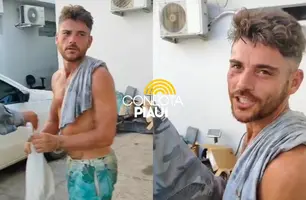 Homem é preso após briga por coxinha dentro de padaria na zona Leste de Teresina (Foto: Repórter 12/Conecta Piauí)