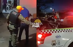 Homem é preso após comprar moto com restrição de roubo pelo Facebook em Teresina (Foto: Repórter 12/Conecta Piauí)