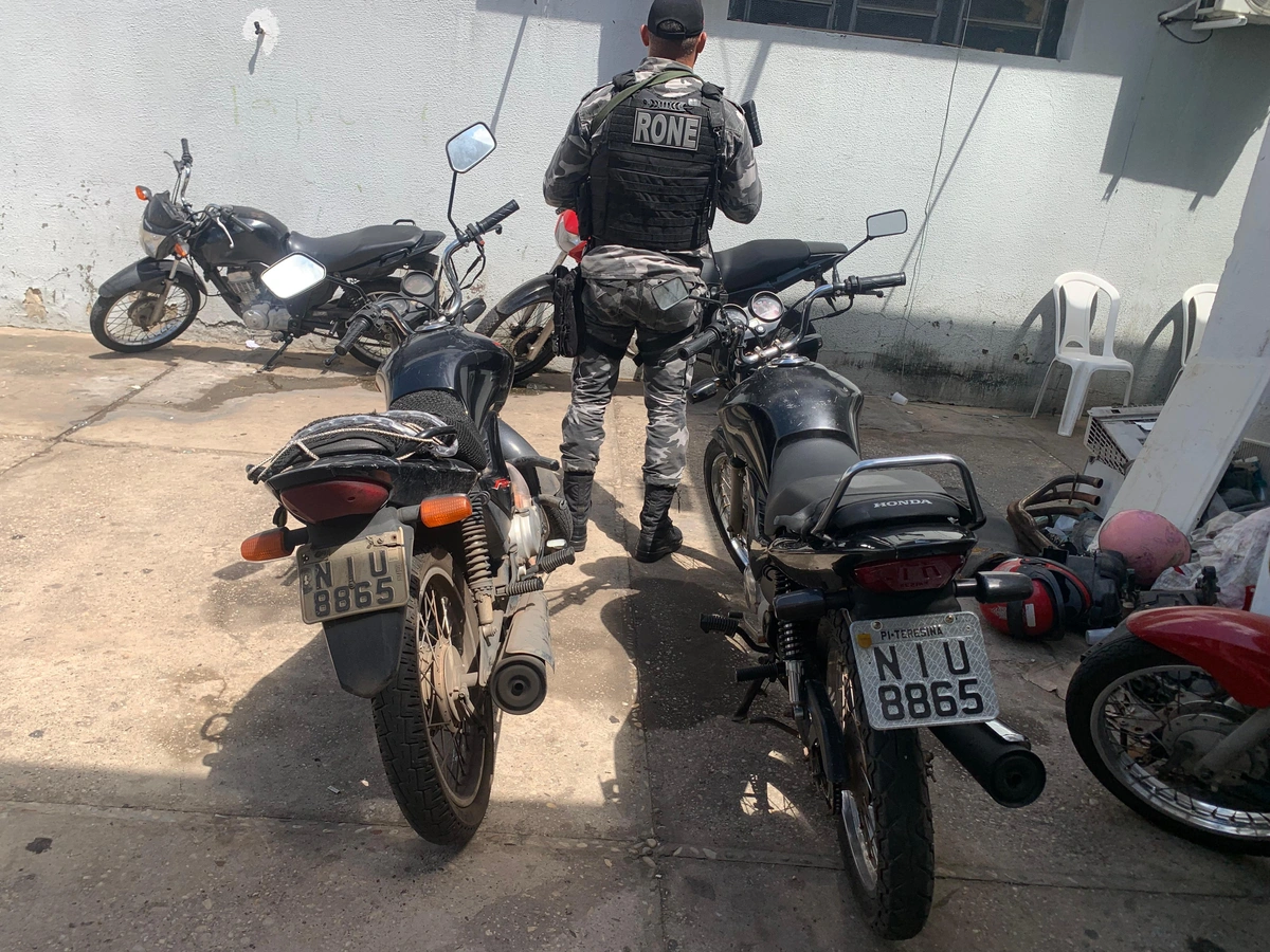 Homem é preso em posse de motocicleta com placa clonada na zona Leste de Teresina