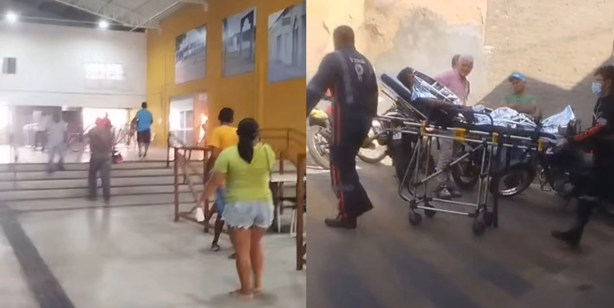 Homem morre após ser incendiado no mercado público de Floriano; suspeito foi preso