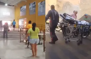 Homem morre após ser incendiado no mercado público de Floriano; suspeito foi preso (Foto: Reprodução)