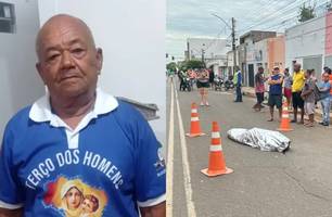 Idoso morre ao enroscar pescoço em fios elétricos arrastados por caminhão em Picos (Foto: Reprodução)