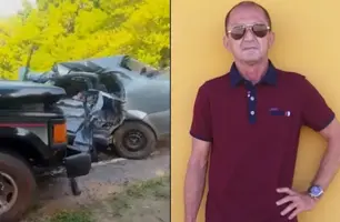 Idoso morre e dois ficam feridos após em acidente na PI-379, em Cocal dos Alves (Foto: Reprodução)