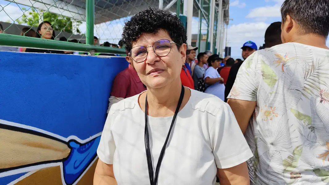 Inauguração da quadra CETI Maria Isaías de Jesus