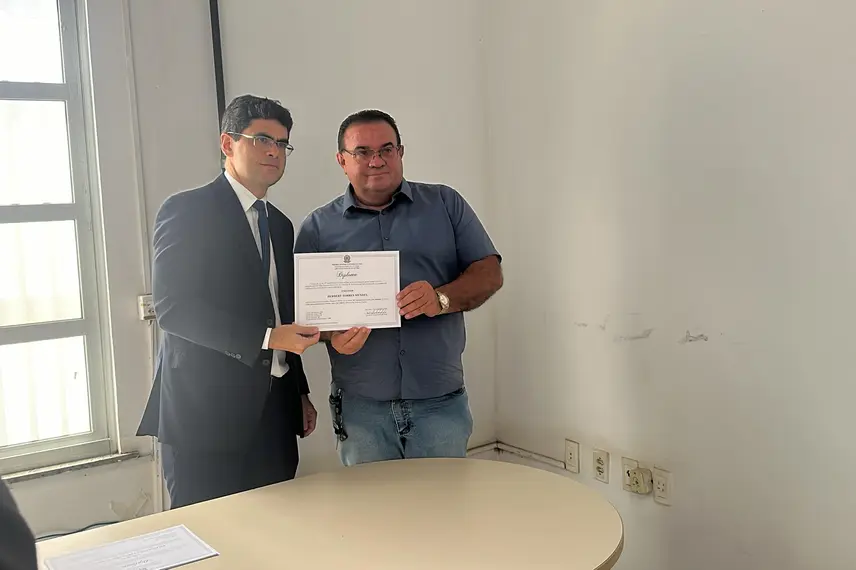 Joãozinho Manú (PSD), foi diplomado para o quarto mandato à frente da gestão municipal