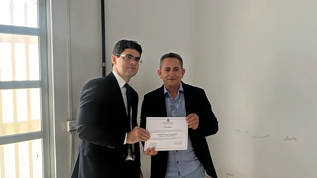 Joãozinho Manú (PSD), foi diplomado para o quarto mandato à frente da gestão municipal