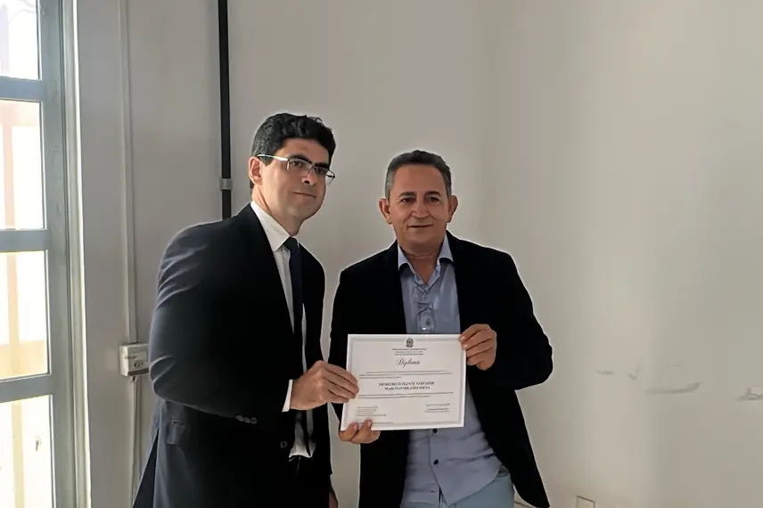 Joãozinho Manú (PSD), foi diplomado para o quarto mandato à frente da gestão municipal