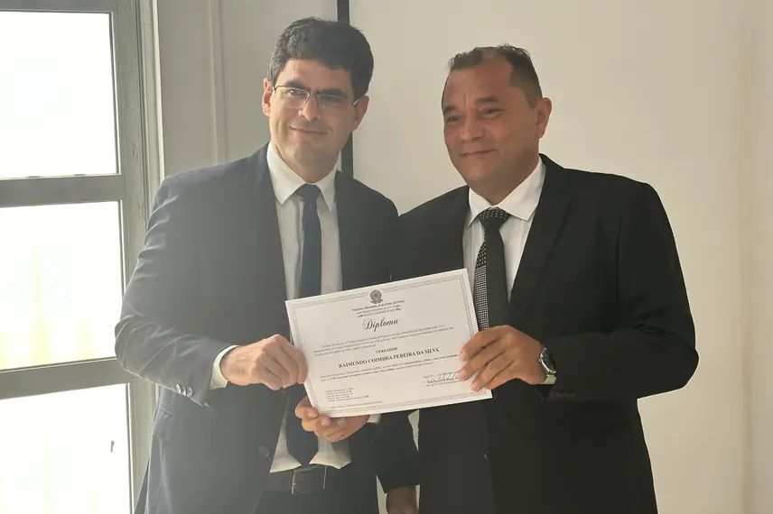 Joãozinho Manú (PSD), foi diplomado para o quarto mandato à frente da gestão municipal