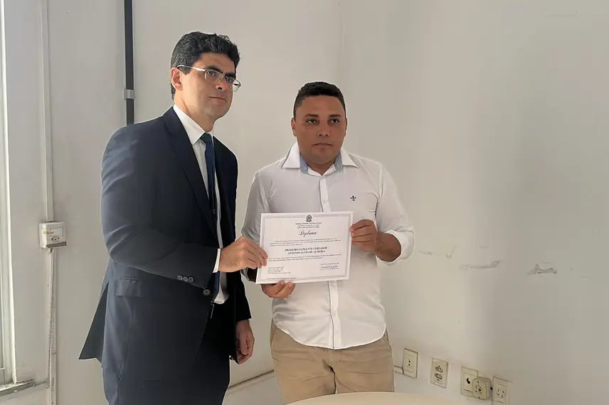 Joãozinho Manú (PSD), foi diplomado para o quarto mandato à frente da gestão municipal