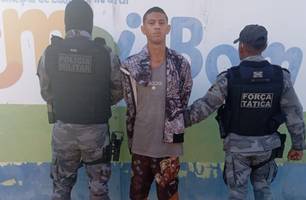 Jovem foragido do Centro Educacional é preso após agredir familiares em Teresina (Foto: Divulgação/PMPI)