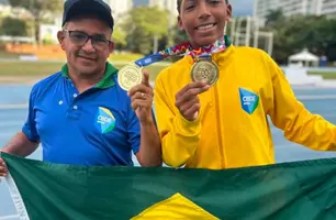 Jozimar Venção e João Pedro (Foto: Reprodução)