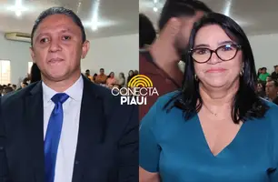 Júnior Ribeiro, vice, vereadores e suplentes eleitos são diplomados em Água Branca (Foto: Conecta Piauí)