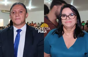 Júnior Ribeiro, vice, vereadores e suplentes eleitos são diplomados em Água Branca (Foto: Conecta Piauí)