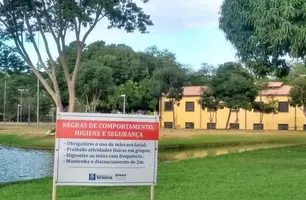 Lagoa do Parque da Cidadania em Teresina é interditada após contaminação; entenda (Foto: Reprodução)