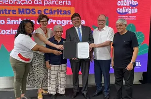 Lançamento do programa Cozinhas Solidárias (Foto: Conecta Piauí)