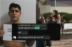 Mensagem expõe convite à suposto ‘racha’ de motorista que matou mulher em Teresina (Foto: Reprodução)