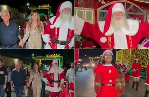 Natal Brilho da Esperança 2024 transforma Esperantina em cenário mágico (Foto: Reprodução)