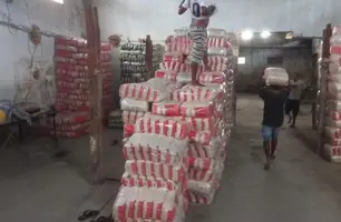 Polícia Civil do Maranhão recupera 36 toneladas de arroz roubadas na BR-226 (Foto: Reprodução)