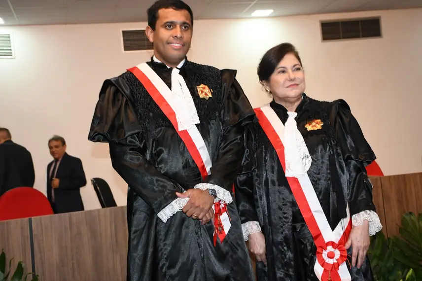 Posse do desembargador Téssio Torres na presidência do TRT-PI Posse do desembargador Téssio Torres na presidência do TRT-PI