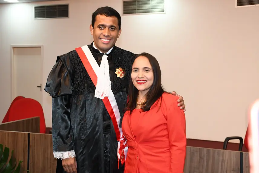 Posse do desembargador Téssio Torres na presidência do TRT-PI