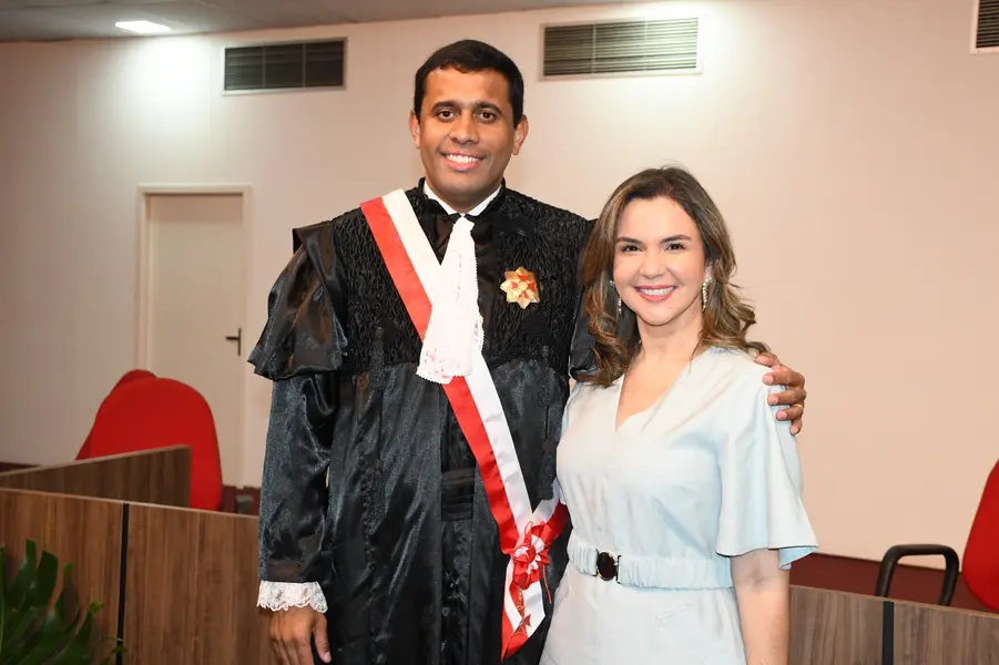 Posse do desembargador Téssio Torres na presidência do TRT-PI