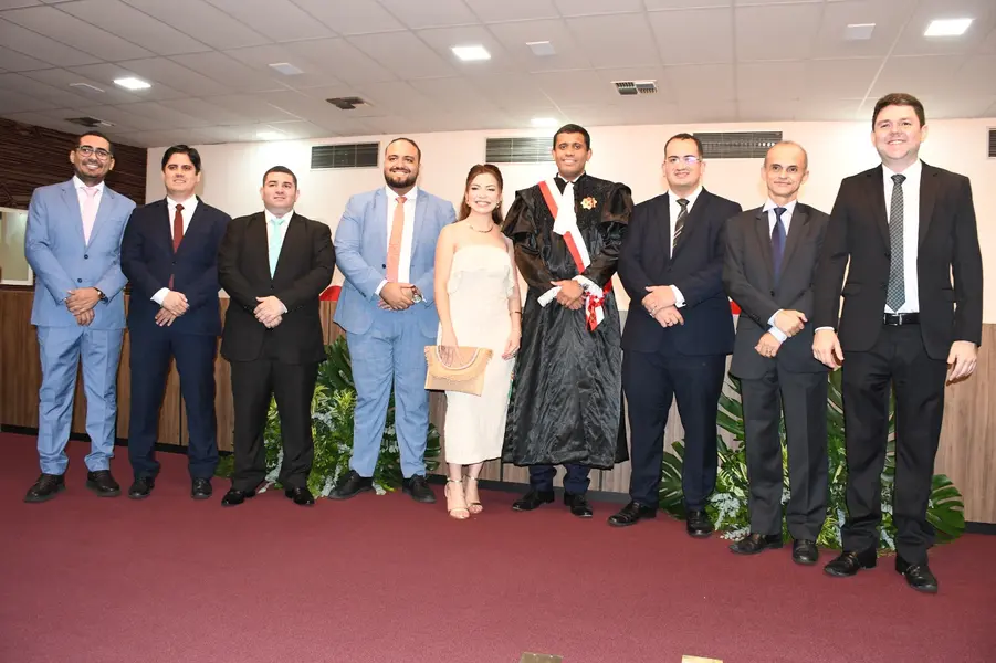 Posse do desembargador Téssio Torres na presidência do TRT-PI