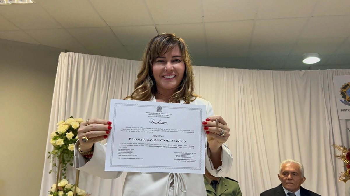 Prefeita eleita de Esperantina, Ivanária Sampaio