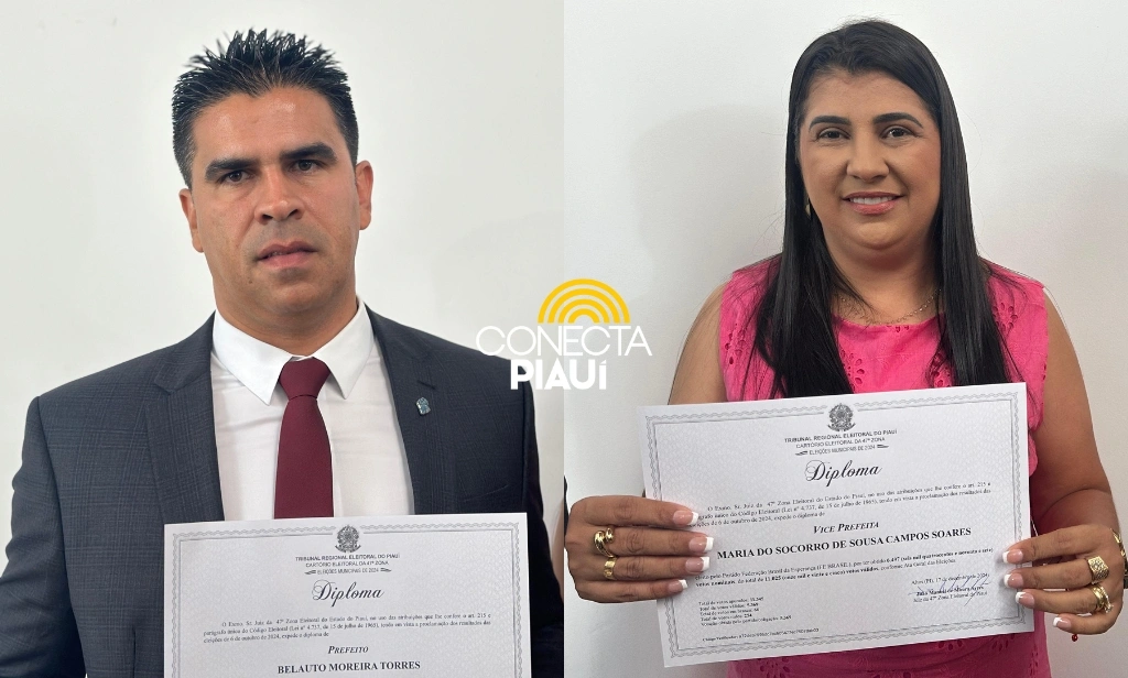 Prefeito eleito Belauto Bigode, vice e vereadores de Alto Longá são diplomados